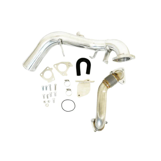 GM Duramax 6.6L EGR & Cooler Delete Kit w/ Up-pipe & Intake Pipe 2007.5-2010