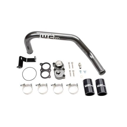 WC Fab Top Outlet Billet Thermostat Housing & Upper Coolant Kit - 06-10 Duramax