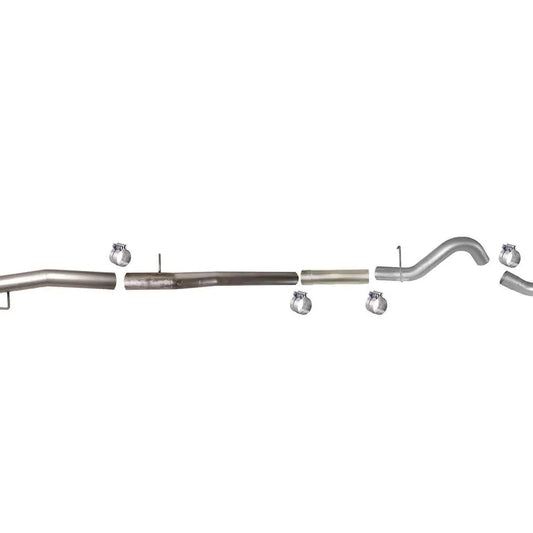 5" Stainless Steel Downpipe-Back Race Exhaust 2011-2015 6.6L Duramax